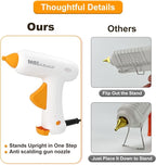 SAIDE Hot Glue Gun for Crafts Mini Glue Gun Kit Fast Heating Constant Temp 20W - Image 5