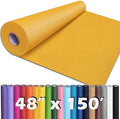 PerkHomy Orange Kraft Paper Roll 48" x 1 by PerkHomy