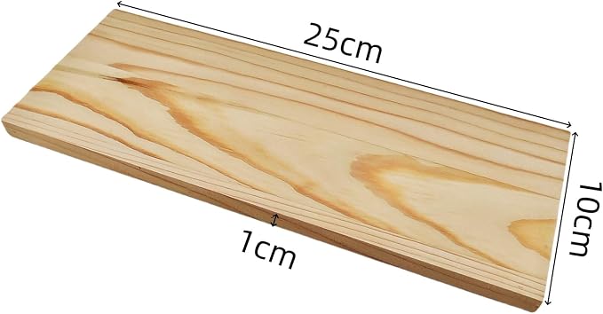 4PCS Rectangle Wood Boards Unfinished Wood Blocks - Image 3
