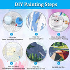 Artunion Framed Paint by Numbers Kit - Image 6