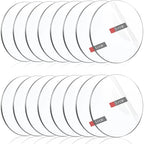 Enoin 16 Pack 3 Inch Round Clear Acrylic Sheets Plexiglass Sheet 1/8 Inch Thick by Enoin