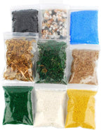 NWFashion 9 Bags Total 300Gram Scenery Basing Material Kit，Stone, Moss Stick by NWFashion