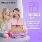 CRAFTISS Crochet Bag Organizer & Yarn Storage Bag, Knitting Bag and Yarn Holder - Image 7