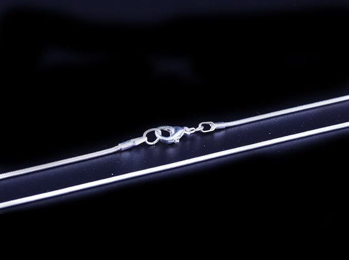 24pcs Chains for Jewelry Making 20 Inch 925 Sterling Silver Plated 1.2mm DIY - Image 9