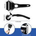 Frienda 12 Pack 2 Inch Rubber Brayer Rollers, Bulk Hard Rubber Rollers Tool - Image 2