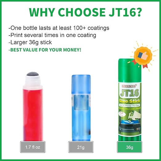 3D Printer Glue Stick 6 Pack, Perfect First Layer Adhesion, Prevents Warping on - Image 7