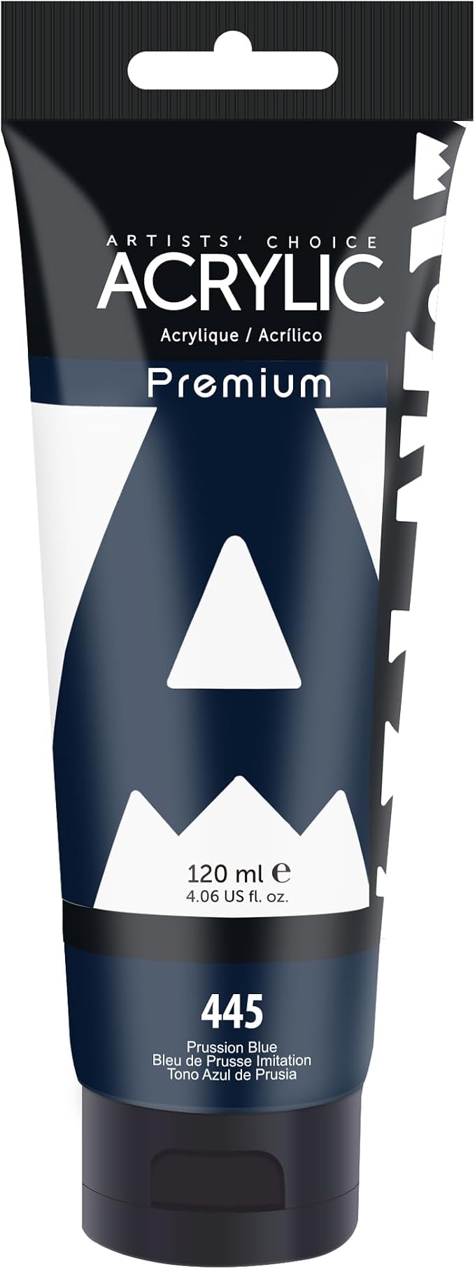 AUREUO Prussian Blue Acrylic Paint, 4 Fl Oz / 120ml Single Tube, Rich Pigment by AUREUO