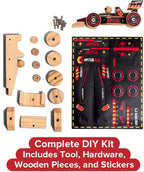 Little Jupiter DIY Wooden Kits w/Stickers - Image 3