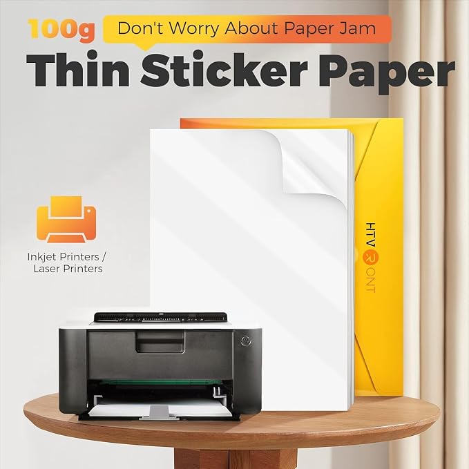 HTVRONT Printable Vinyl Sticker Paper - Image 3