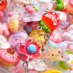 Resin Charms Kawaii Cute Charm for Keychain Jewelry Earring making Girls - Image 5