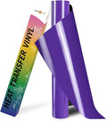 HTVRONT HTV Roll Heat Transfer Vinyl- 12" x 8ft Purple HTV Vinyl by HTVRONT