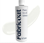 Fabricoat White Fabric Upholstery Paint & Dye | 250ml / 8.5 fl oz | White by Fabricoat