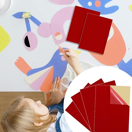 10 PCS Sticky Felt Sheets, Self Adhesive Felt Sheet, 8.3" x 11.8" Self Adhesive - Image 6