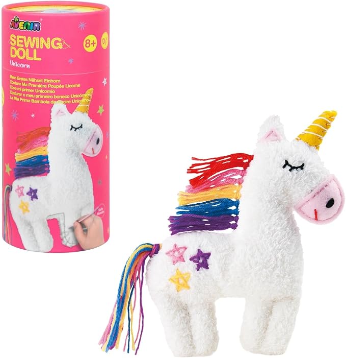 Avenir My First Sewing Kit for Kids Ages 6-8 Beginners | Learn to Sew Stuffed by Avenir
