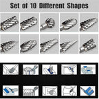 Tungsten Carbide Rotary Burr Set - Image 6