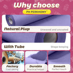 PerkHomy Light Purple Kraft Paper Roll 17.5" x 760" - Image 6