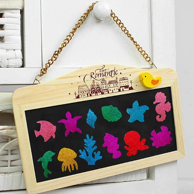 TTSAM Glitter Colorful Sea Animals Shapes Foam Stickers Self Adhesive Craft - Image 3