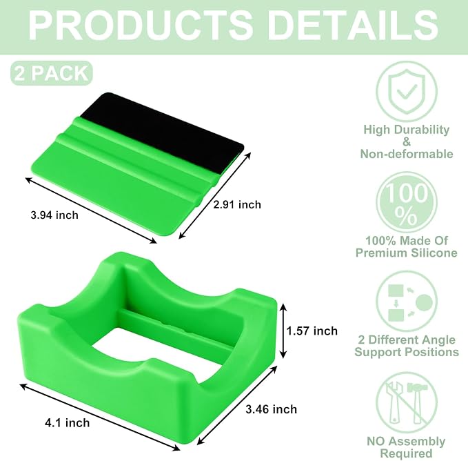 Silicone Cup Cradle for Tumblers, 2 Pack Tumbler Holder for Crafts - Image 2