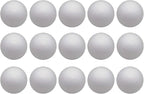 Crafjie Craft Foam Balls 3 Inches in Diameter 15-Pack, Smooth Polystyrenets by Crafjie