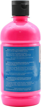 Mont Marte Signature Fluoro Pink Acrylic Paint, Semi-Matte Finish, 12 Colors - Image 5