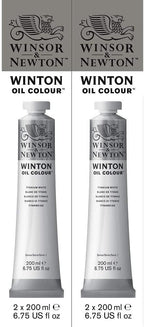 Winsor & Newton Winton Oil Color, 37ml Tube, Zinc White - Image 3