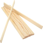 MECCANIXITY 10Pcs Wood Strips Slats, 1/4" x 1‑1/4" x 16" Thin Wood Sticks Flat by MECCANIXITY