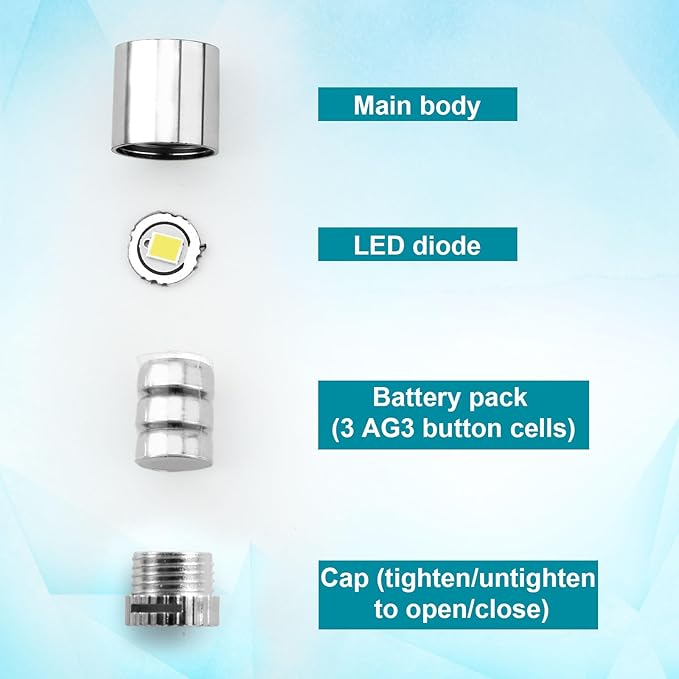 10pcs Micro Led Lights, Battery Powered Tiny Led Lights Small Mini Dollhouse - Image 3