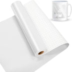 Glossy White Permanent Vinyl, Lya Vinyl Glossy White 12" x 50Ft Permanent by LyaVinyl