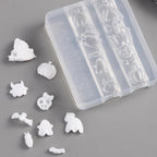 Fcozpjk Silicone Nail Art Molds Halloween, 3D Bat Spider Ghost Pumpkin Skeleton - Image 4
