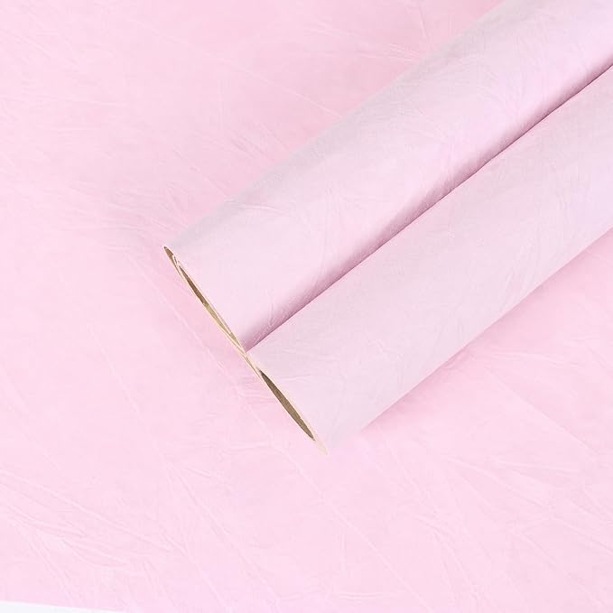 CHIHUT 12''x100'' Pink Self Adhesive Felt Fabric Velvet Flocking Liner by CHIHUT