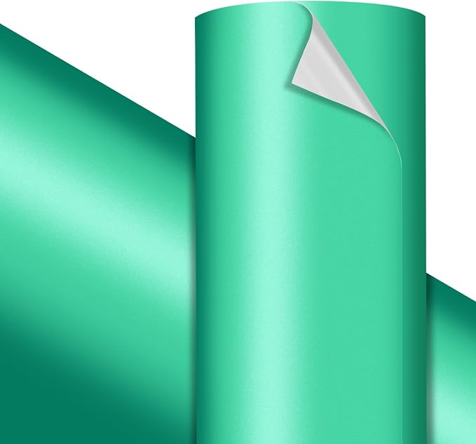 VViViD Premium Matte Metallic Miami Teal Craft Vinyl Roll 1ft x 5ft – by VVIVIDVINYL