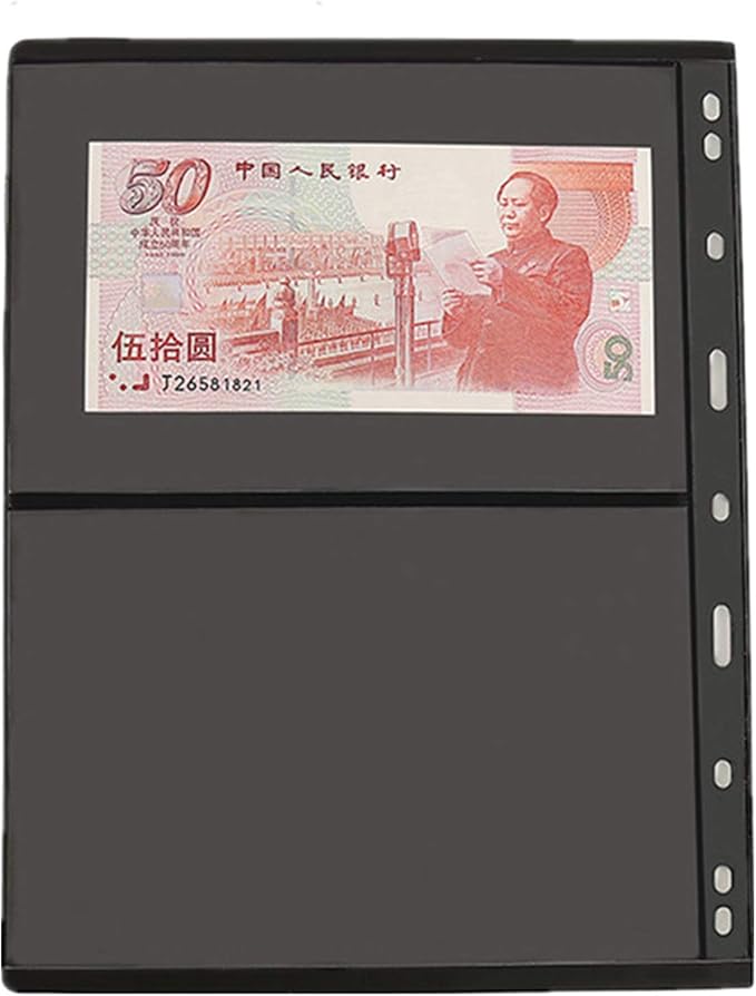 MUDOR 20 Sheets Stamp Pages for Collection Album Binder Book, 2 Pocket | Holds - Image 6