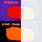 Matio Glow in The Dark Pigment Powder, 15g/0.5oz White Red Orange Pigments | - Image 2