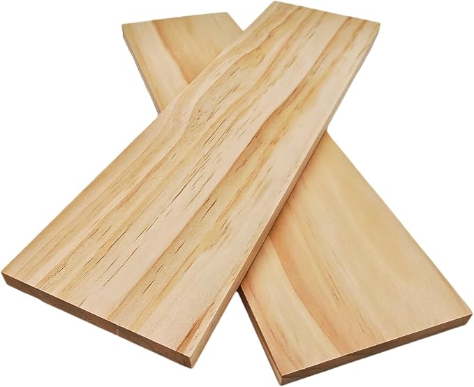 2PCS Rectangle Wood Boards Unfinished Wood Blocks - Image 6