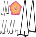 Decolore 5 Pack 16 Inch Black Plate Stand by Decolore