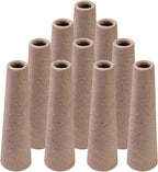 10Pcs Wool Winding Tube Cardboard Cones Wool Winder Wool Winding Paper Tube by Unknown