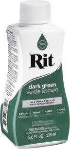 Rit Liquid Fabric Dye, Dark Green, 8 Fl Oz - Image 2