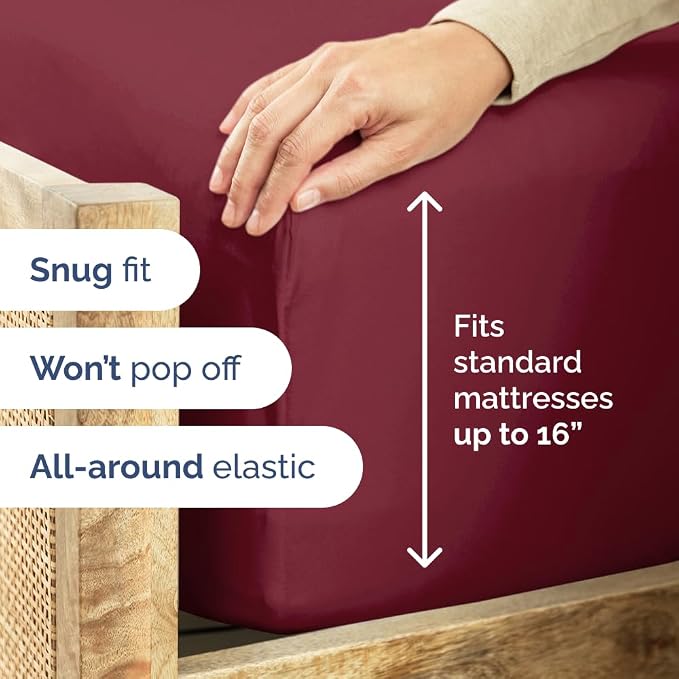 Split King Fitted Bed Sheet - Image 3