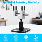 Mini Vise Table Top Clamp, 2in1 Mini Portable Table Vise - Image 2