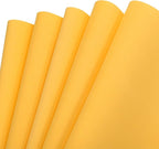 MECCANIXITY EVA Foam Sheets Golden Yellow 19.7 Inch x 35.4 Inch 1mm Thick by MECCANIXITY