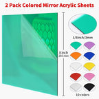 Mirror Acrylic Sheets 1/8 ” Thick - Image 2