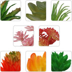 22pcs Colorful Fake Succulents, Mini Artificial Succulents - Image 5