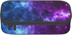 Blue Galaxy Star Purple Space Pencil Case Organizer Big Capacity Pencil Pouch - Image 8