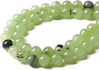 60pcs 6mm Natural Prehnite Jade Stone Round Loose Spacer Beads - Image 4