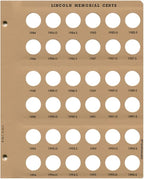 Dansco US Lincoln Cent with Proof Coin Storage Album 1909 - Image 8