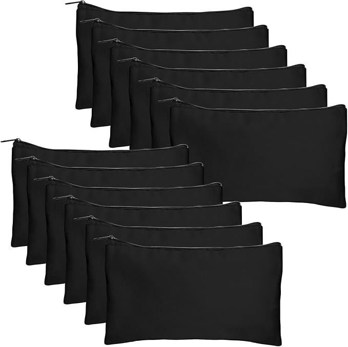 Legigo Blank Canvas Bag Zipper Pouch Makeup Bags Bulk - Image 9