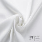 Silk Pillowcase for Hair and Skin, Soft Breathable Smooth Cooling Mulberry Silk - Image 2