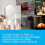 DEEPLITE LED Desk Lamp Battery Operated Lights Cordless Rechargeable Lamp - Image 6
