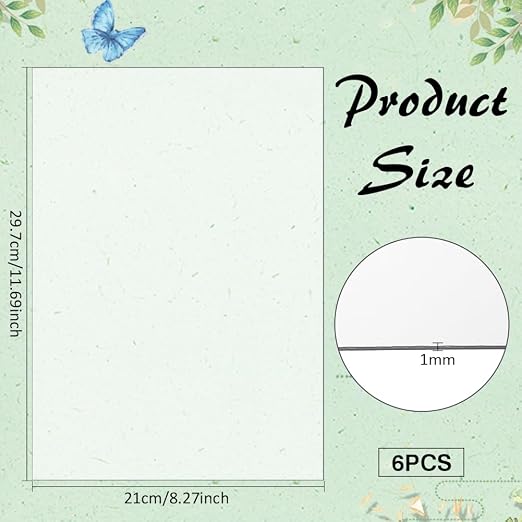BENECREAT 6 Sheets PETG Clear Plastic Sheet, 12x8 Inch Waterproof PVC Clear - Image 2