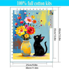 Colorful Lightning Stamped Cross Stitch Kits - Image 2